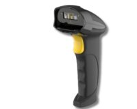 10 Hooks Skania 760HS Barcode Scanner with Stand – 1D/2D Scanning, Fast & Durable