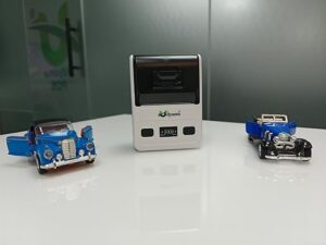 UDYAMA Thermal Printer (Portable) USB + Bluetooth + Rechargable Battery,Size 2" inch