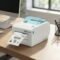Noble Infosystems - 01 4-Inch Thermal Label Printer | 150mm/s | USB + Bluetooth | Android, Windows & Mac | ESC/POS | Easy Setup